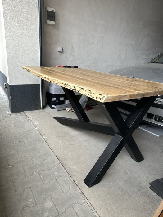 Метални Крака за Трапезна маса прахово боядисани