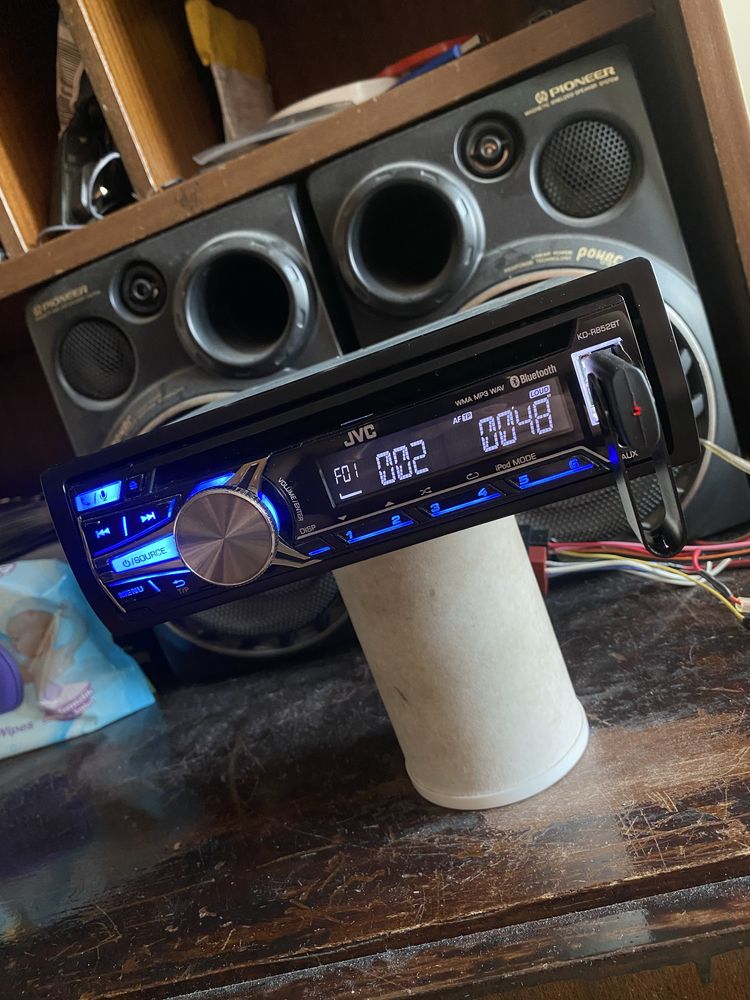 JVC KD-R852BT - BLUETOOTH, USB, CD mp3 плеър за кола сд радио