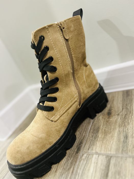 Зимни боти еко велур