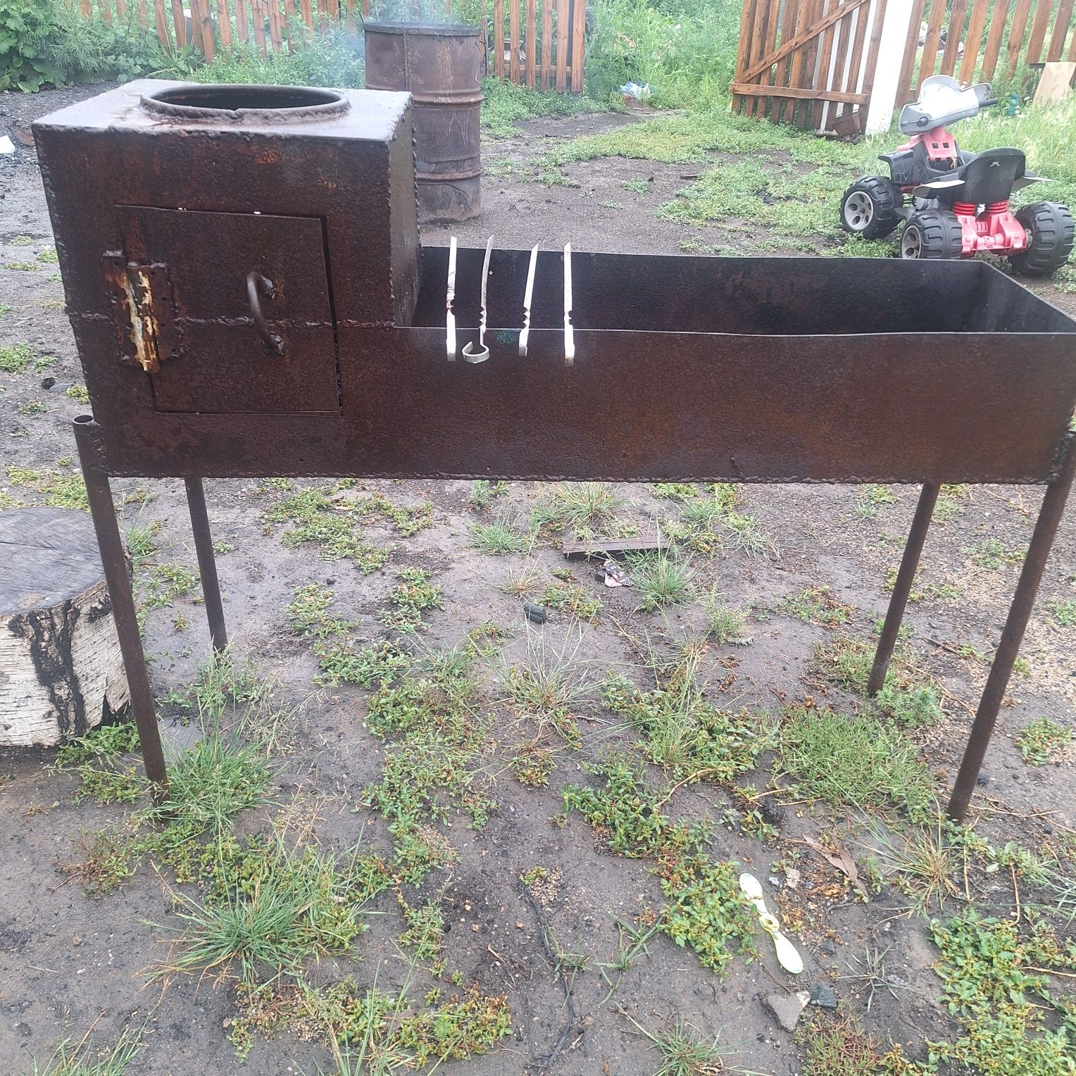 Продам мангал 2в1