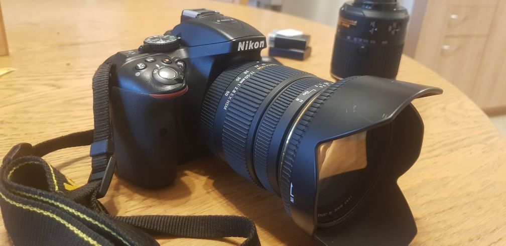 DSLR NIKON D5300 , SIGMA DC 17-50 1:2.8 EX HSM, AF-S Nikkor  55-200mm