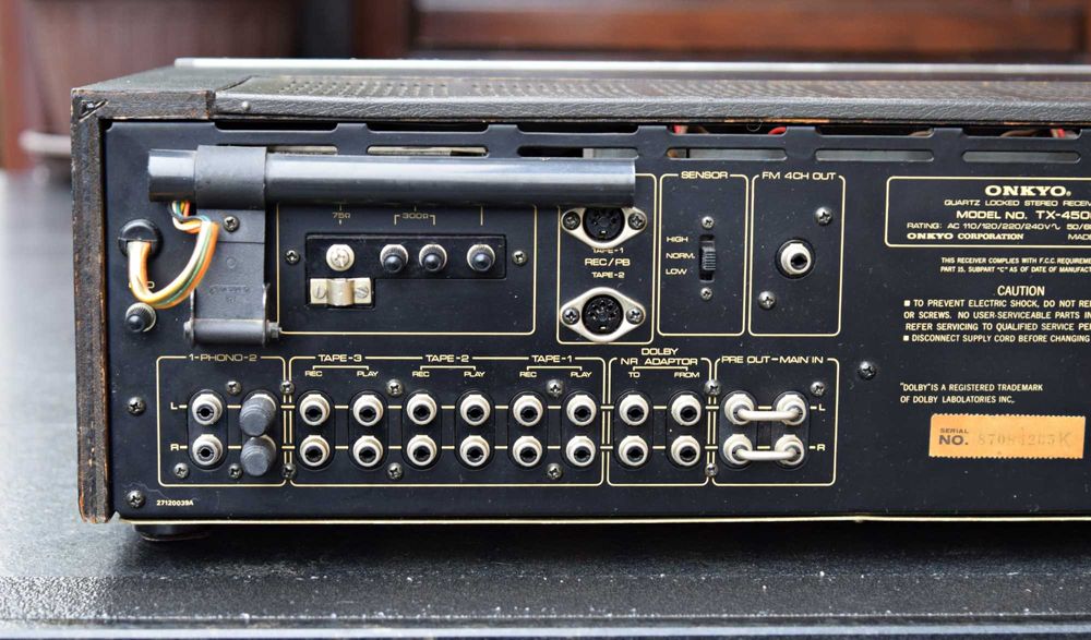 Amplituner Onkyo TX-4500, amplificator, receiver