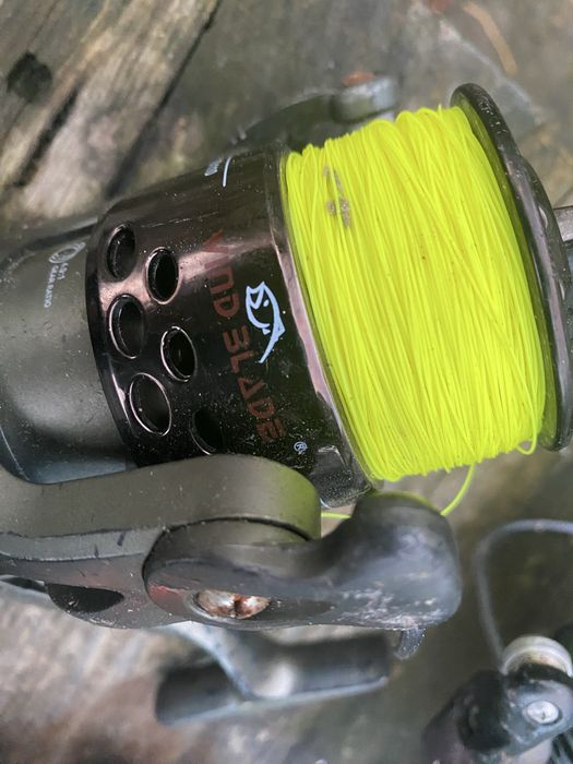 Lansete pescuit cu mulinete 5 bucati