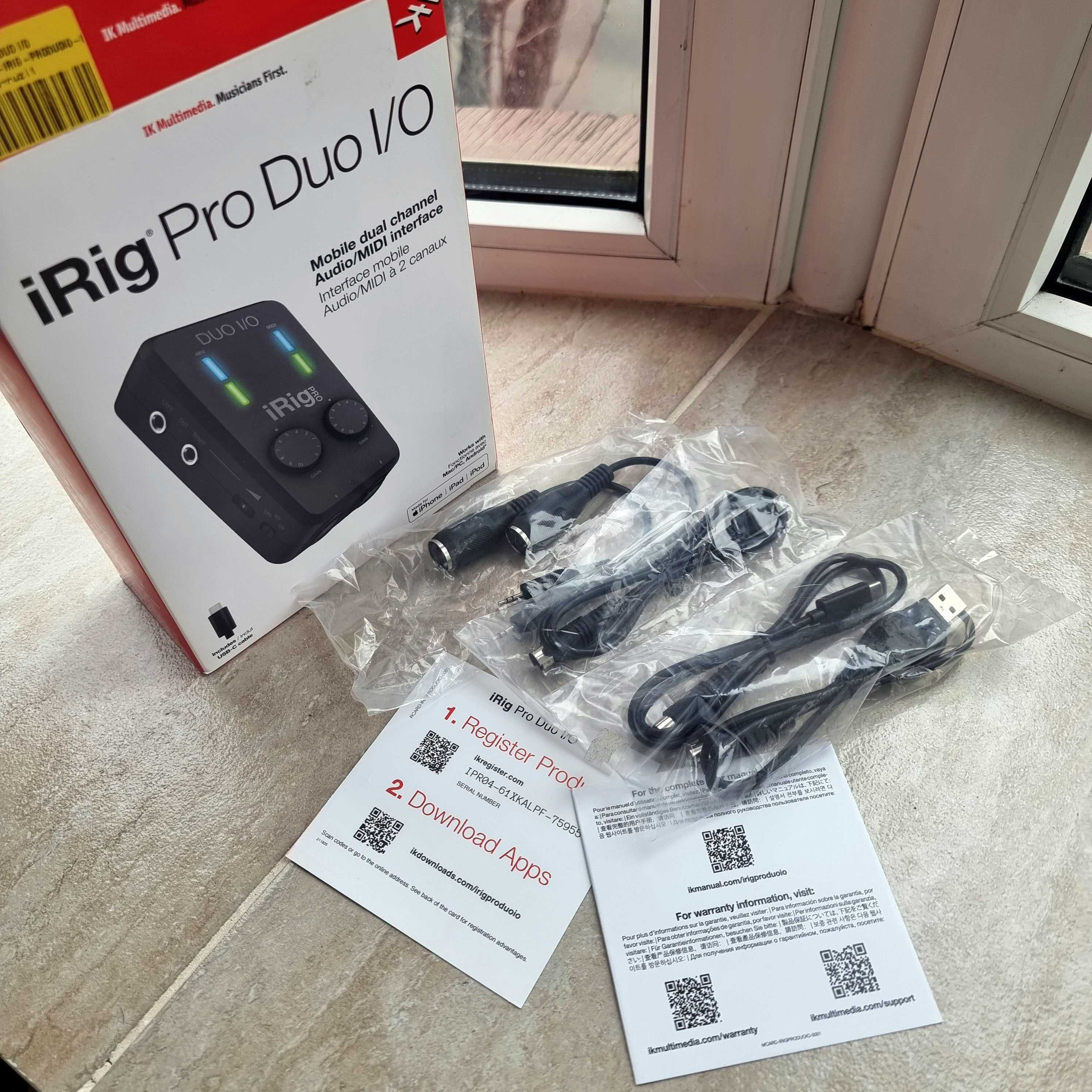 Interfata Audio IK Multimedia iRig Pro DUO I/O