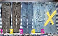 Дълги дънки и панталони от разнообразни брандове и в различни размери