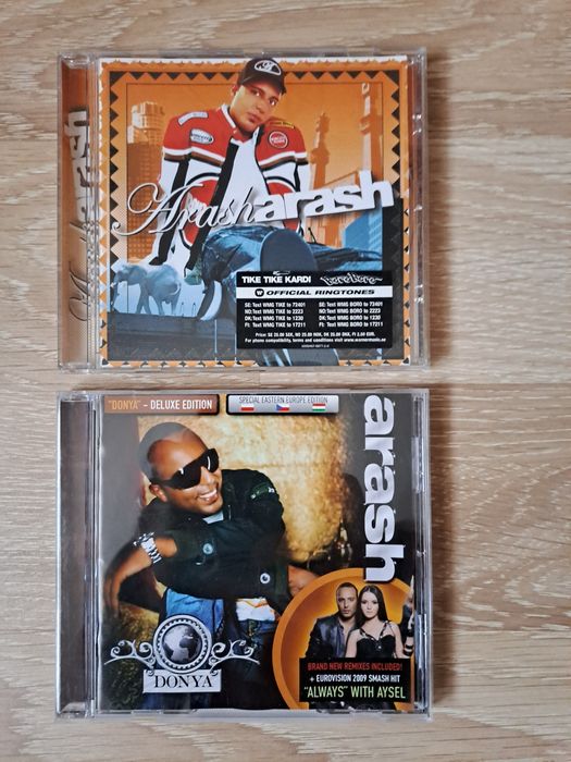 Pachet 2 CD Originale Arash - Albume Arash + Donya - Eurodance
