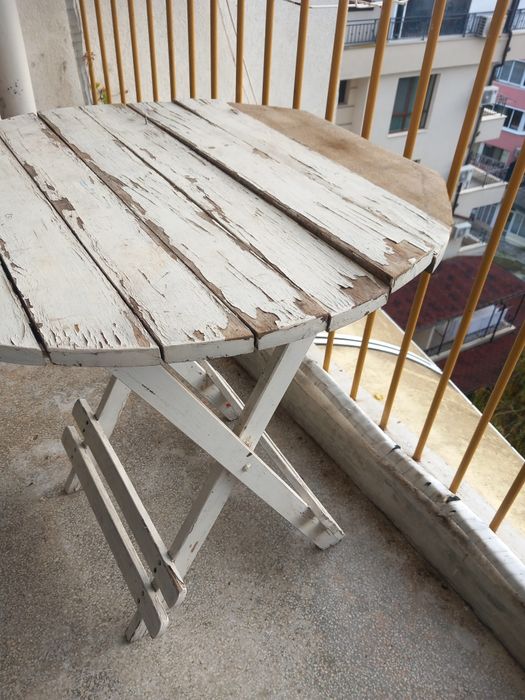 Дървета сгъваема маса