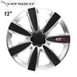 Versaco Slovakia Тасове за джанти 13'' Versaco GTX Карбон ЧЕРНО/СИВИ