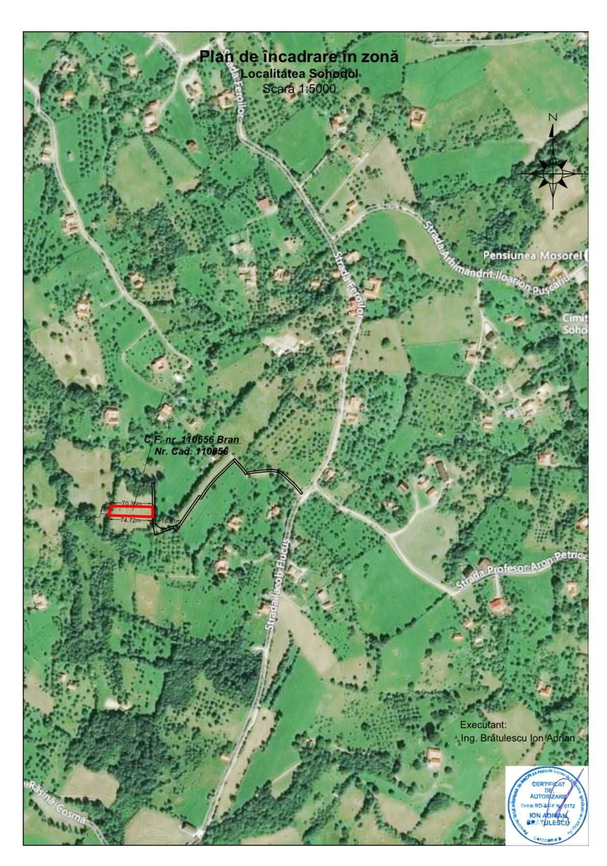 Vand Teren Bran | Sohodol | Brasov | LOT 1