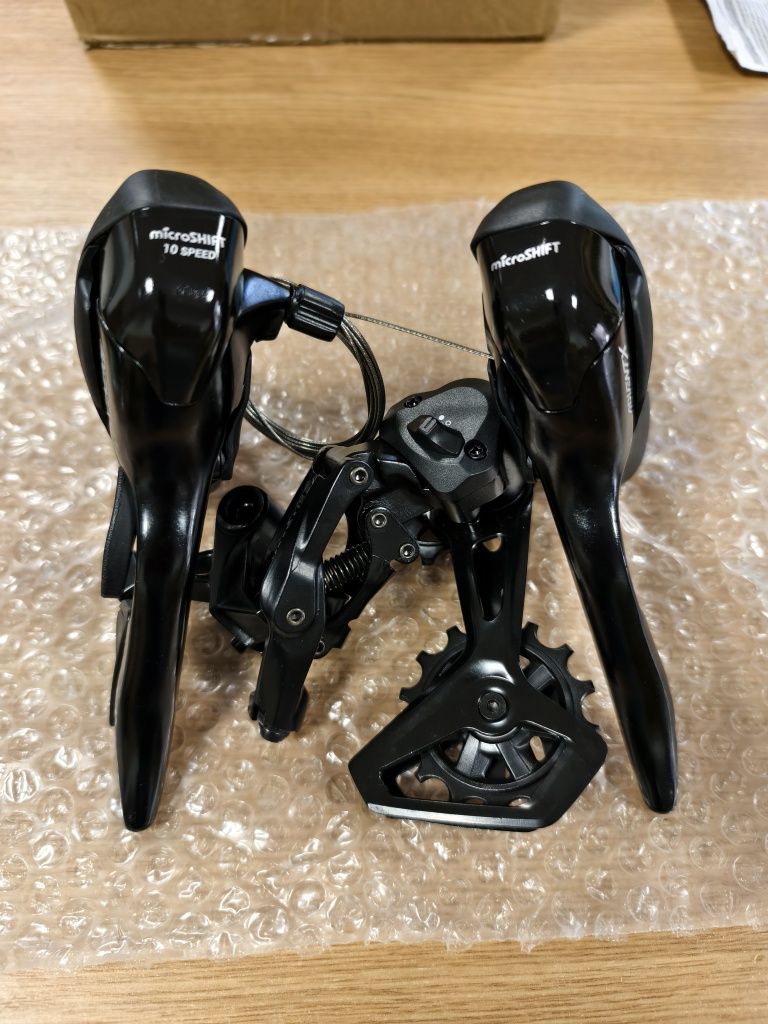 Комплект Дуалконтроли Microshift Advent X 1х10 скорости и удължен лост