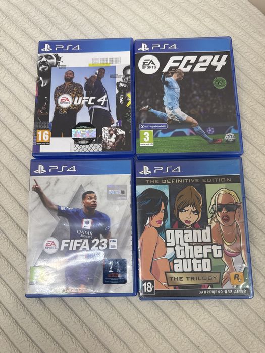 Ps 4 диски 8000тнг почти новый