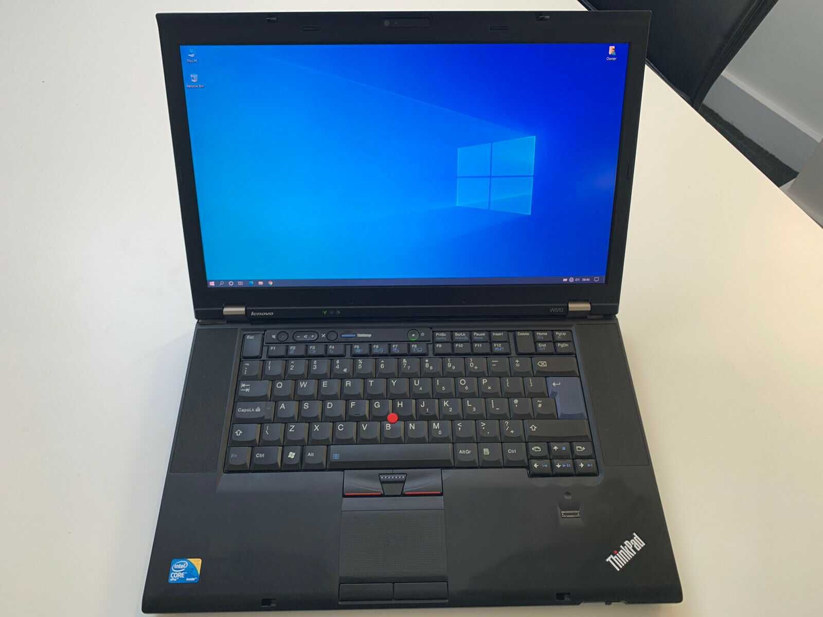 Лаптоп Lenovo W510 I7-720QM 8GB 500GB HDD 15.6 FHD Windows 10