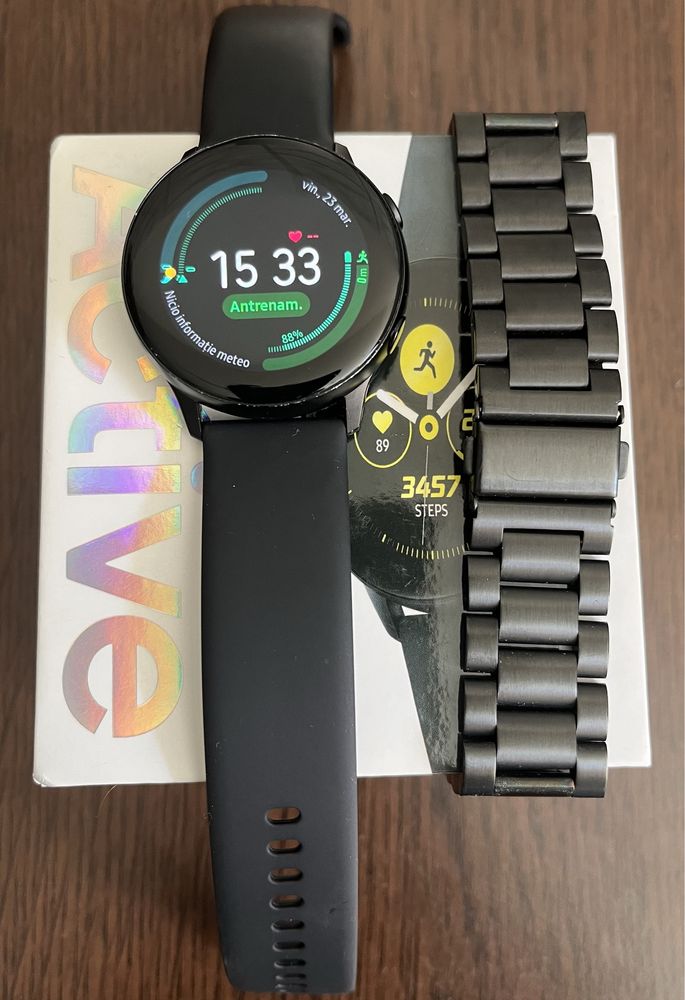 Vând Samsung Galaxy Watch Active Black