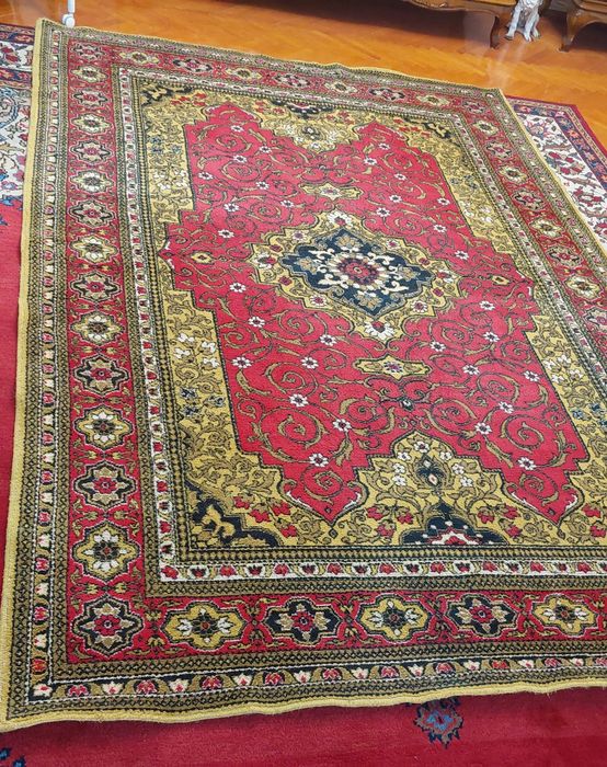 Covor persan din lana naturala, 2/3 m