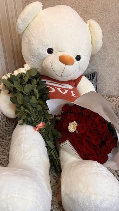 Продам большой плюшевый медведь