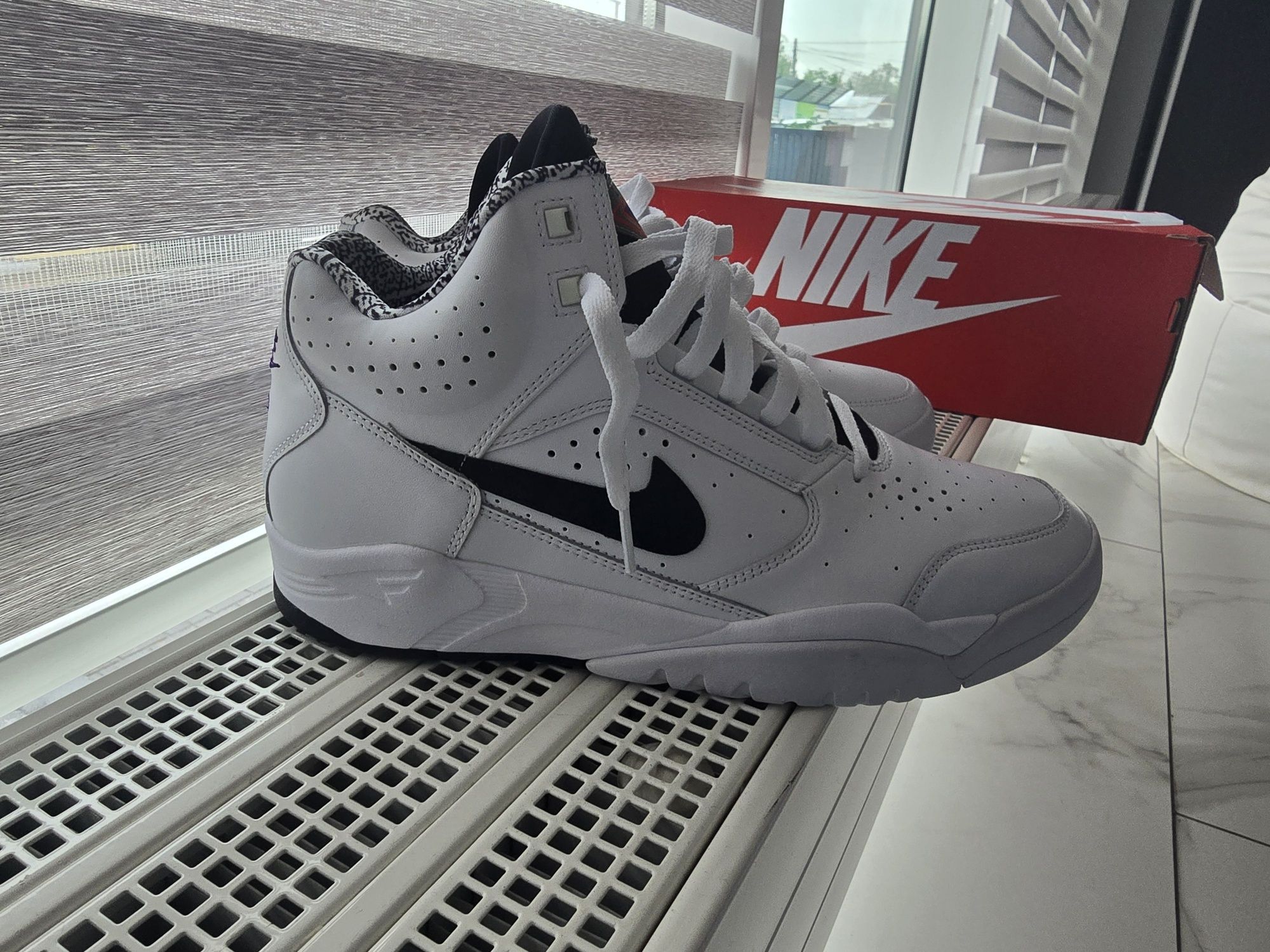 Шикарные кроссовки Nike Air Flight Lite Mid, оригинал, 100% кожа