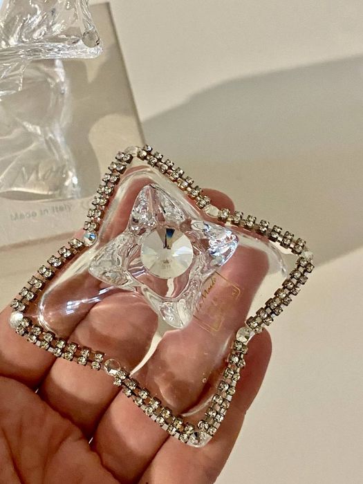 Вазочка десертная Le Monde Cadeaux со Swarovski под мороженое+подарок