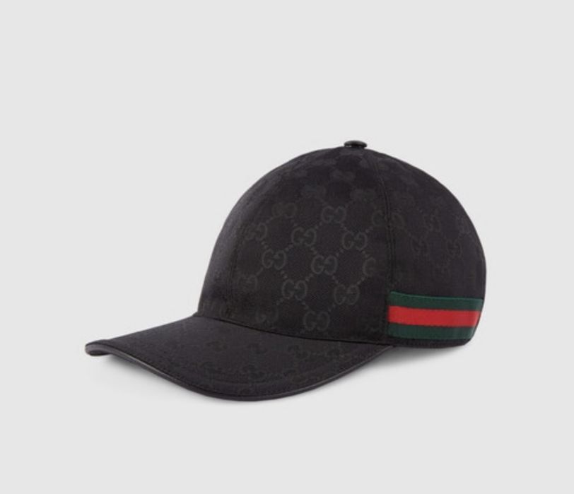 Оригинална шапка Gucci canvas baseball hat