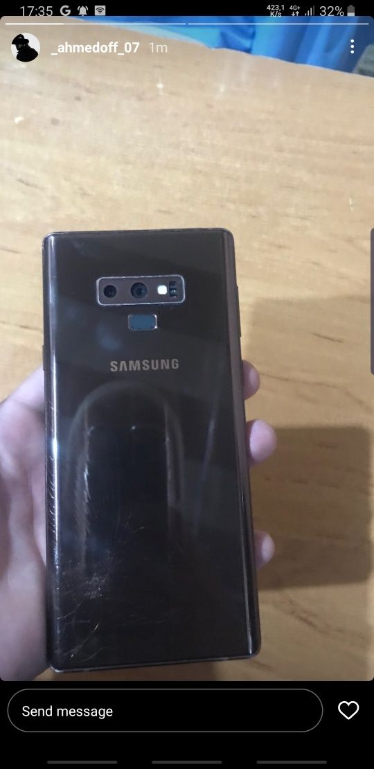 Samsung note 9 abmengayam beramz
