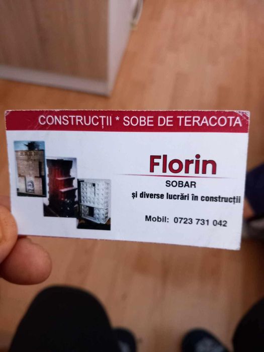 Execut sobe de teracotă, reparații și montaj