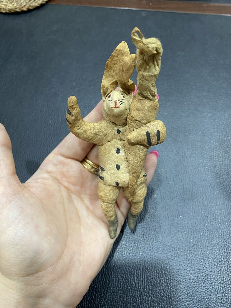 Елочная игрушка папье маше ссср