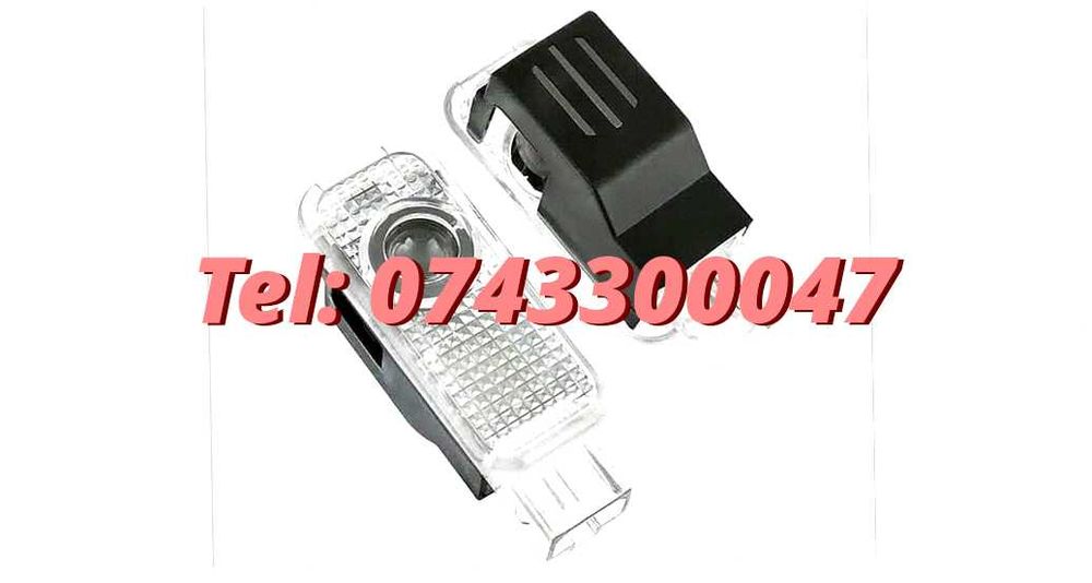 Lumini Usi Audi A1 A3 A4 A5 A6 A7 A8 Q3 Q5 Q7 Logo Proiectoare Dedica