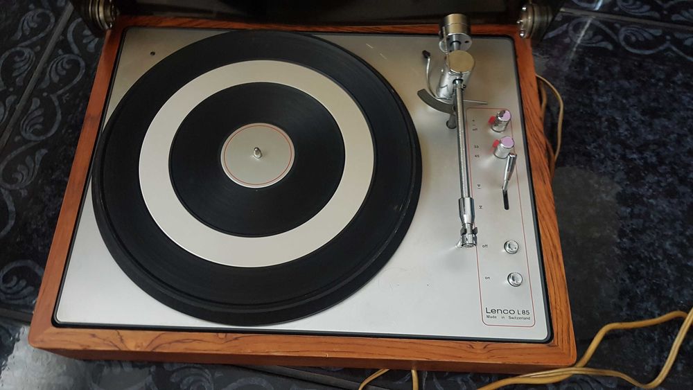 pick-up Hi-Fi de colectie LENCO L85  vintage  *1972*