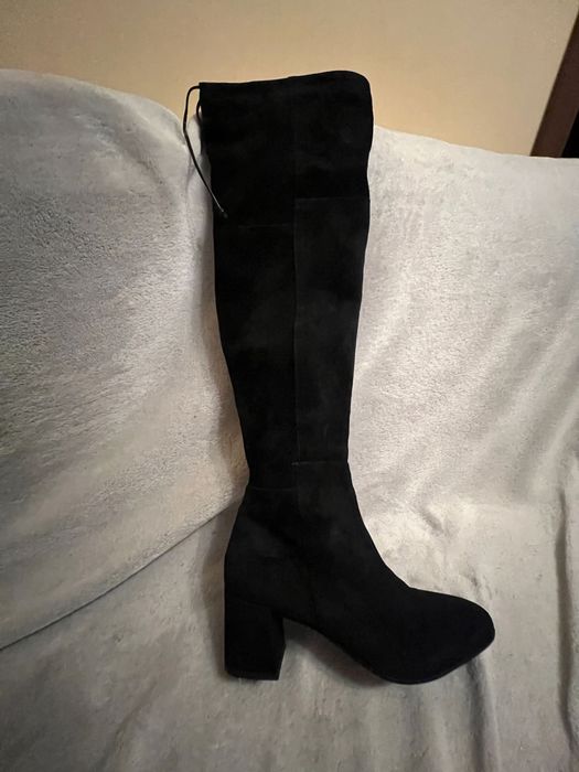 Cizme cu toc piele naturala!