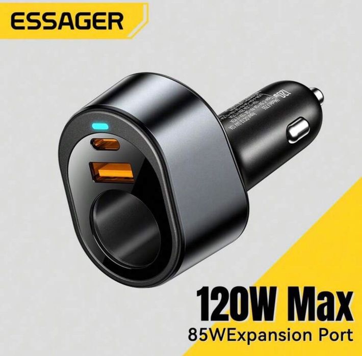 Incarcator Auto 120W extins