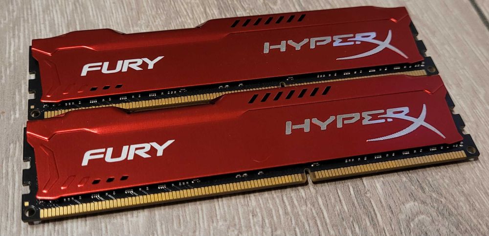 Memorii RAM HyperX Fury, SAVAGE, Samsung, Micron DDR3 / DDR4 8GB, 16GB