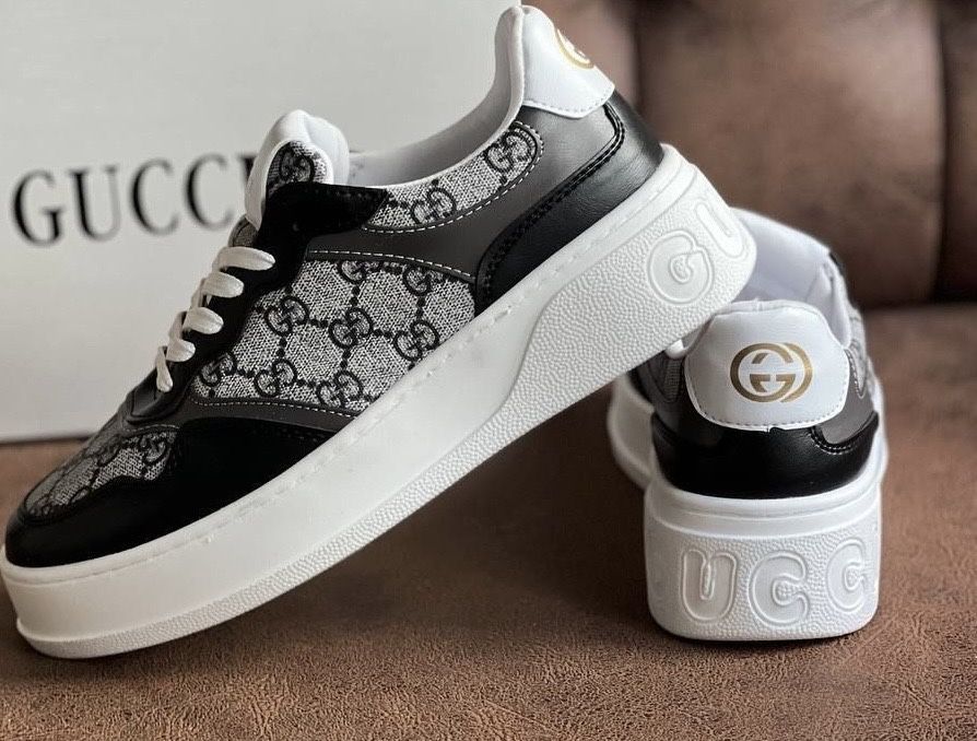 Adidasi Barbati Gucci Blue Navy & White!