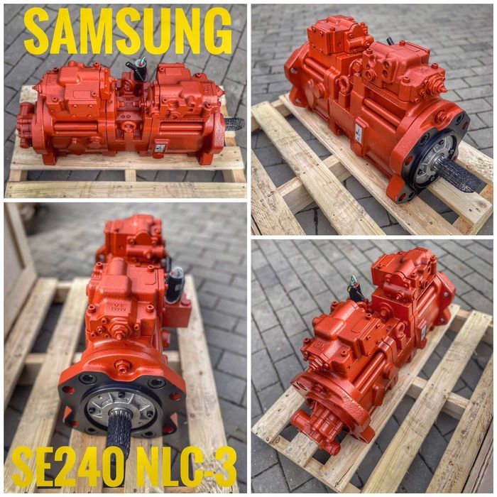 Pompa hidraulica Kawasaki K3V pentru excavator Samsung SE240 NLC-3