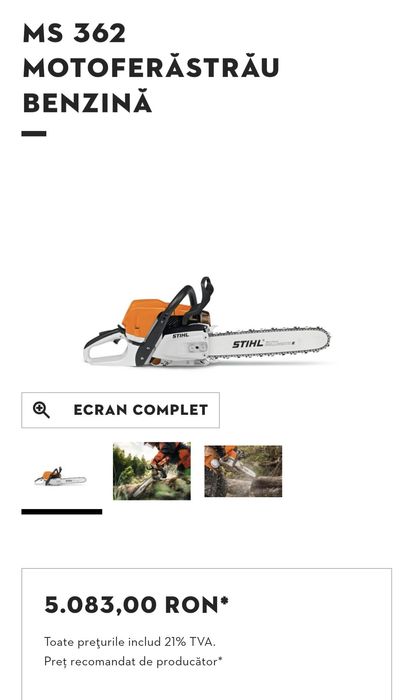 Drujba Stihl  MS 363 C