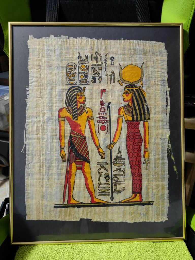 Tablouri egiptene  Nefertiti Tutankhamon Sfinxul