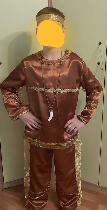 Продам новогодний костюм индейца