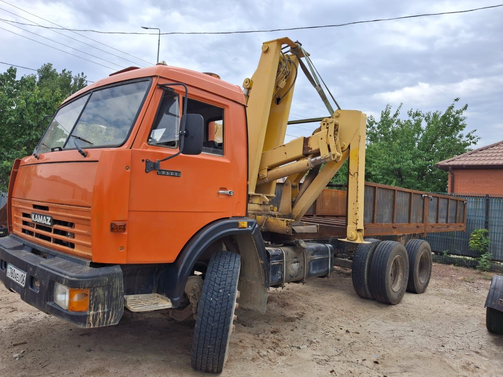 Камаз  манипулятор
