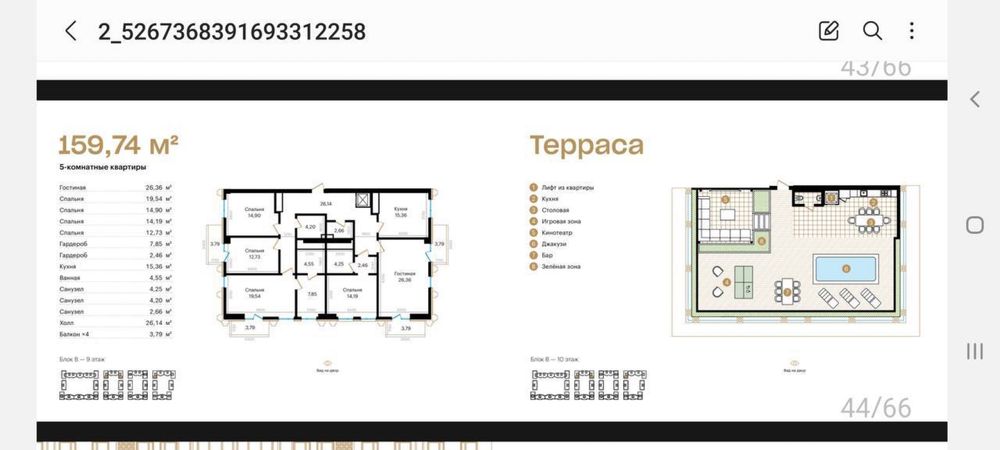 Срочно продается дуплекс квартира ноаострой коробка ЖК Mirabad Avenue