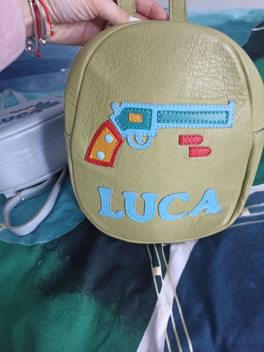 Rucsac copii piele personalizat