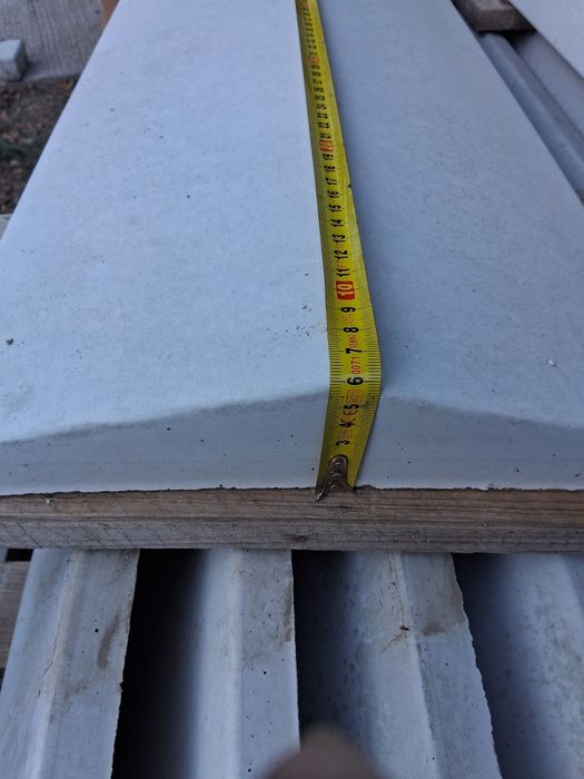 Capace si coame intervale din beton