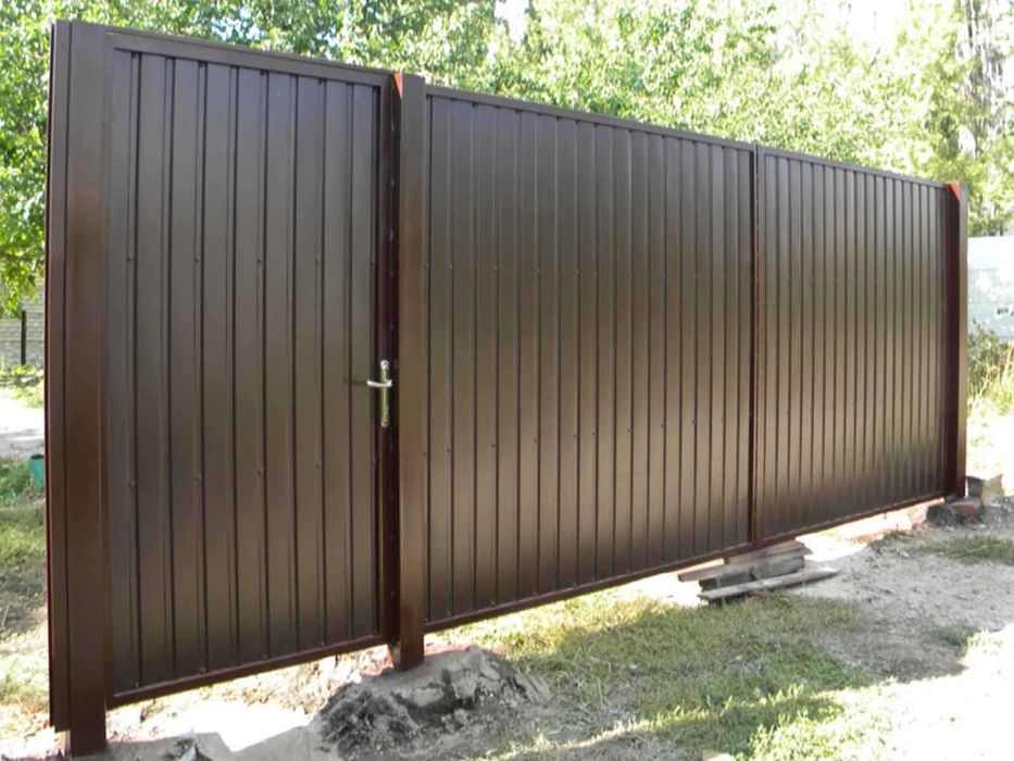 Ворота распашные, откатные, калитки. Монтаж в г. Балхаш бесплатно.