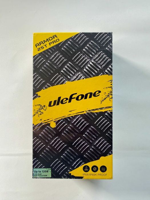 Ulefone ARMOR 25T PRO ip68 / ip69k proof 256gb/12gb ram 120hz, 6500mAh