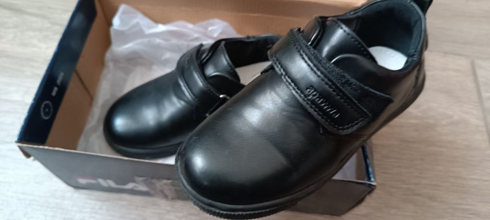 Pantofi piele baieti