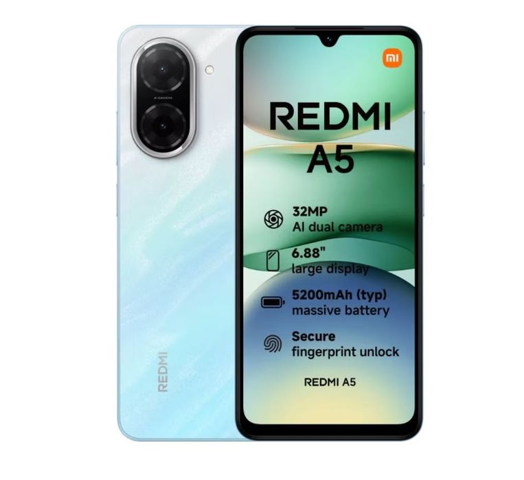 Telefon mobil Xiaomi Redmi A5, 3GB RAM, 64GB, Ocean Blue