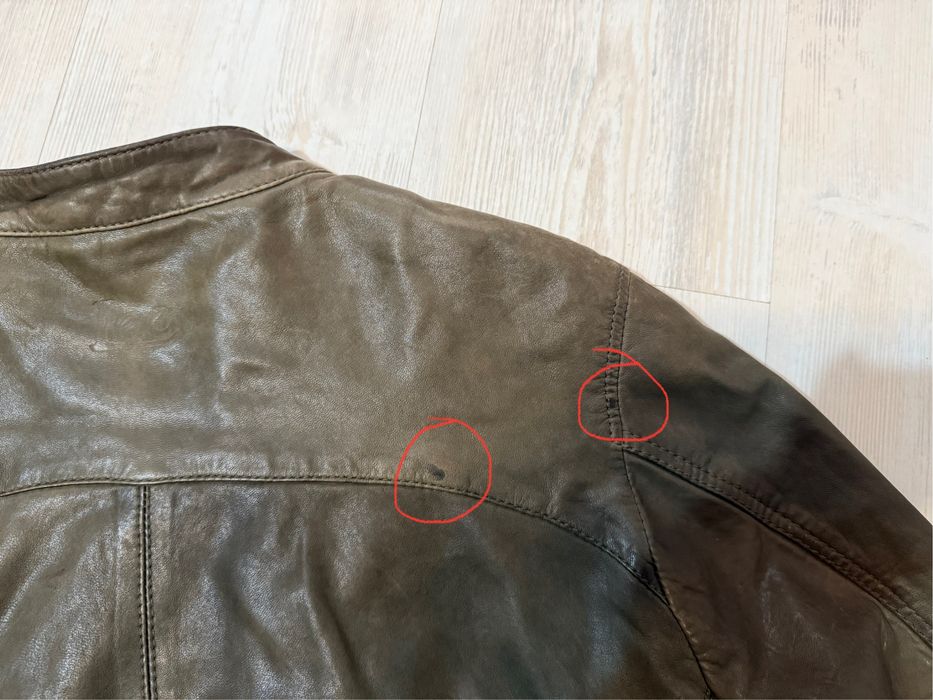 Оригинално мъжко кожено яке Lee