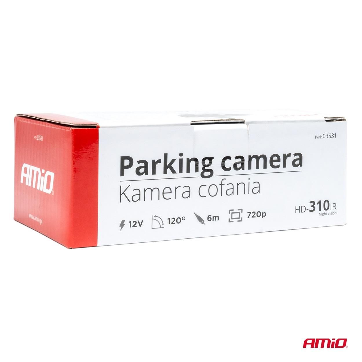Паркинг камера за заден ход 12v 720p HD-310 IR  AMIO-03531