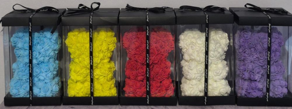 Vand ursuleti din trandafiri, diferite culori si modele!!