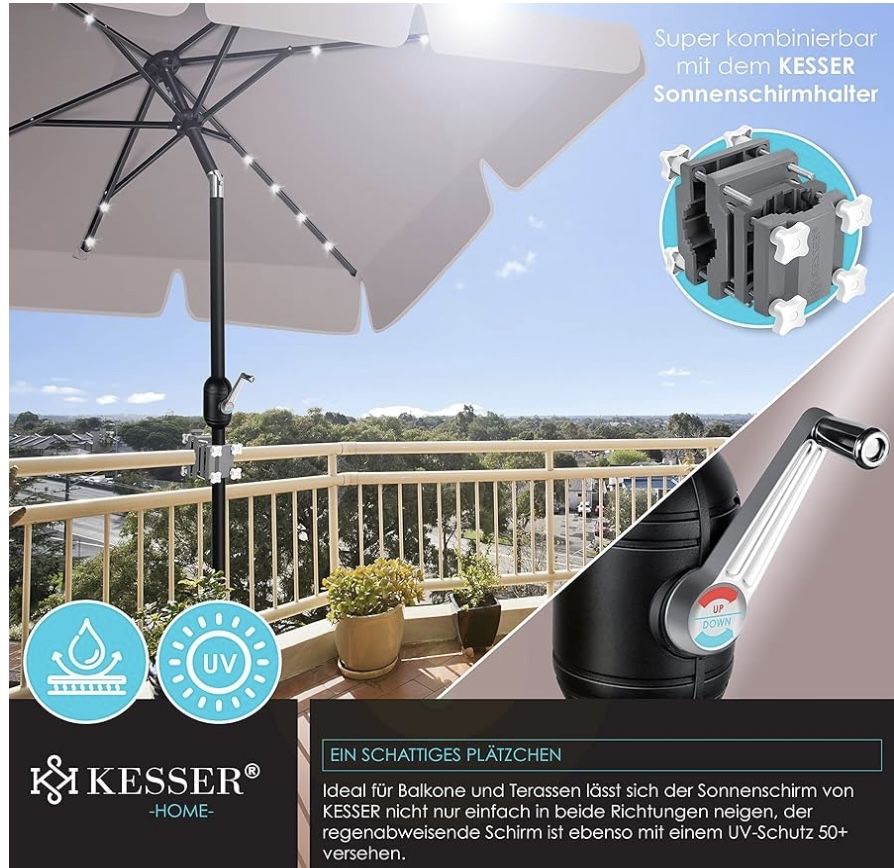 Соларен чадър Kesser