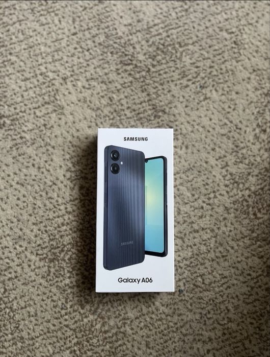 Смартфон Samsung Galaxy A06 4 ГБ/128 ГБ черный