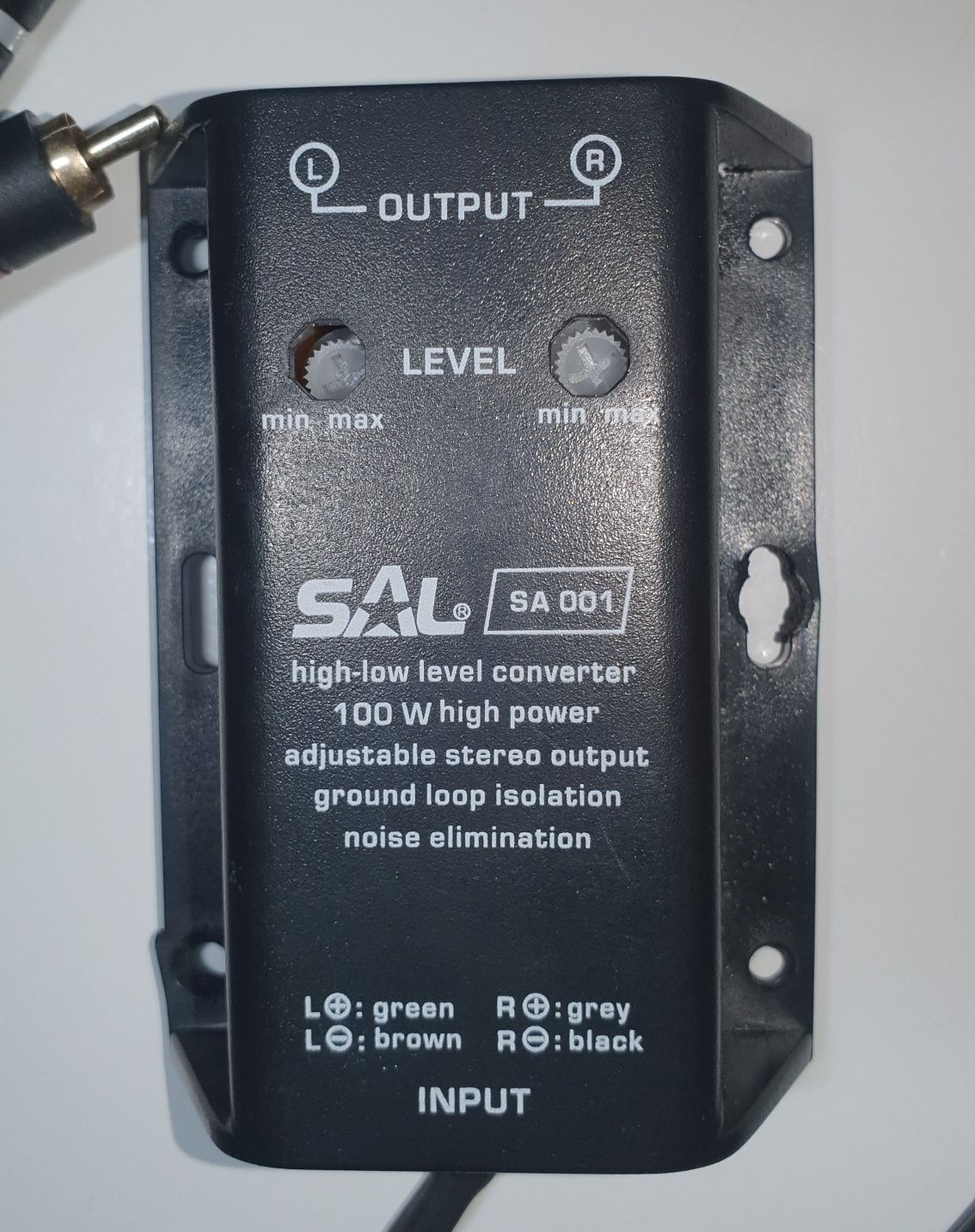 Adaptor hi-low SAL