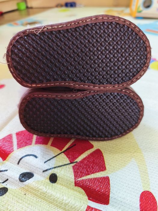 Топли пухкави пантофки